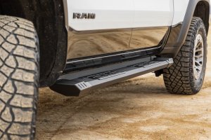 Ram 1500 TRX Running Boards - Rough Country - HD2 Aluminum - Black - '21-'24 Ram 1500 TRX Running Boards - Rough Country - HD2 Aluminum - Black - '21-'24